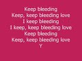 leona lewis   bleeding love  mit songtext 