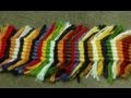 ► Friendship Bracelet Tutorial 11 - Beginner - Scrap String Bracelet [ The Rug ]