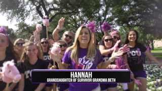 TCU's students rise up for the fight against cancer