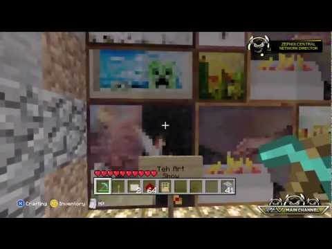 how to make a painting door in minecraft xbox