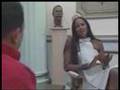 Naomi Campbell visits Venezuelan President Hugo Chavez