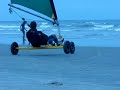 ANDANDO DE CARRO A VELA NA ILHA COMPRIDA 28/10/2007