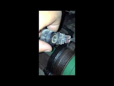 Nissan KA24DE Knock Sensor Remove, install & repair