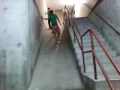 Slide down ramp!
