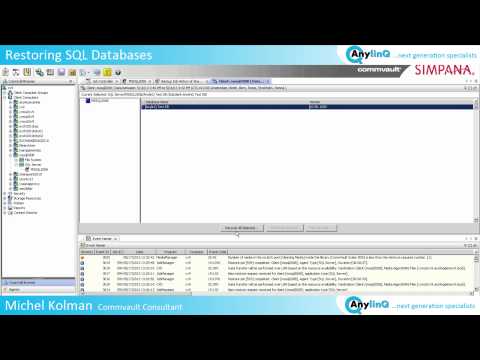 how to recover wsus database