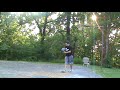 Dunking an 8lb med ball :)