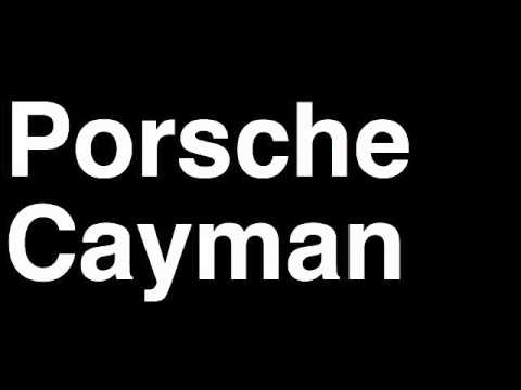 How to Pronounce Porsche Cayman 2013 S R Black Edition Race Car Review Fix Crash Test Drive MPG