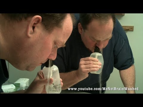 how to drain mucus from head