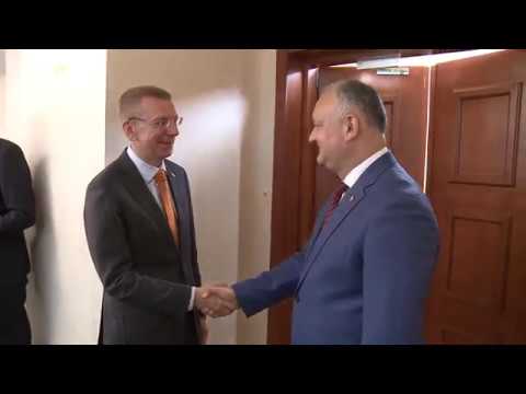 The President of the Republic of Moldova had a working meeting with the Minister of the Foreign Affairs of the Republic of Latvia