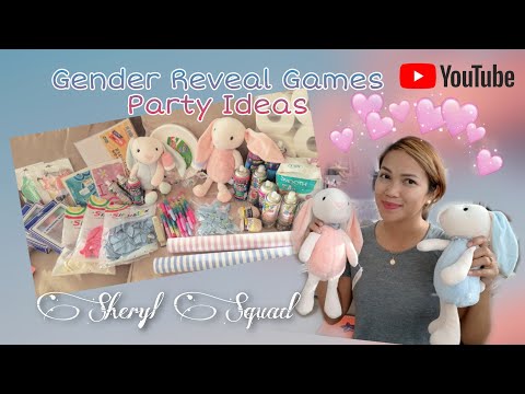 video-linktoworks-Gender Reveal Games Ideas / Baby Shower / Sheryl Squad