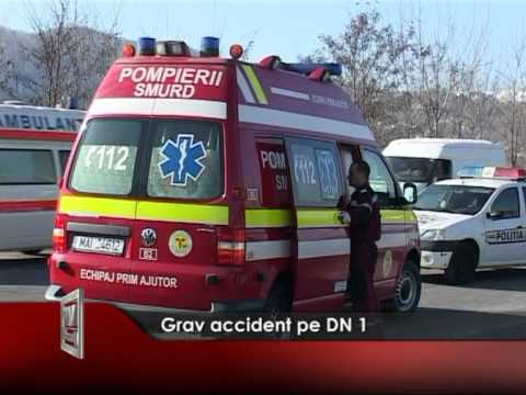 Grav accident pe DN 1