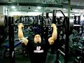 Steve Kuclo Military Press 225 for 12 reps