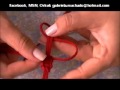AnaGGabriela - Vídeo-aula 09 - Pulseira de macramê com tiras de couro