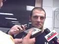 Dennis Seidenberg after Oilers game 11/08