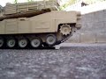 1/12 M1A2 Abrams (w/ Heng Long board) - Suspension travel