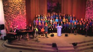 Heather Houston sings Deva Premal's Gayatri Mantra with the Inner Light Ministries Choir 