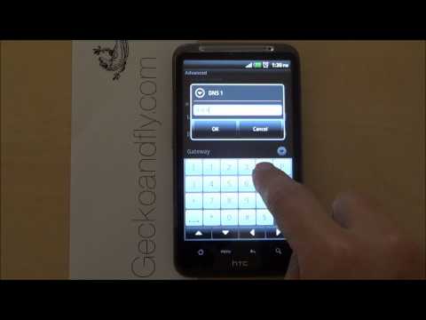 how to adjust dns on android