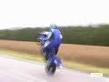 Yamaha R1 2001 Standing Wheelie + Crash Yamaha R1 2001 Standing Wheelie + Crash