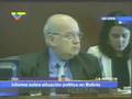 OEA: Insulza advierte que referendo dividira Bolivia