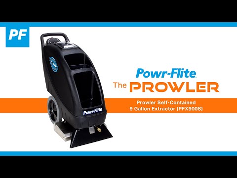 Youtube External Video Introductory Video on the Powr-Flite Prowler Self-Contained Carpet Extractor