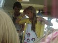Nikki grahame at T4 in icecream van Nikki grahame at T4 in icecream van