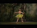 Christina Elida Salerno as the Spring Fairy in Act 1 of Ashton's Cinderella. Royal Ballet 2003.