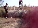 Climbing A rock In Ben Shemen