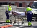 accidente con vuelco en bilbao 