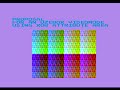 this proposal is about a videomode could use a boolean bitwise xor operation over the colours from the pattern tiles, which attribute area would take the same ammount of memory as the text memory (30x28 - 840 bytes for this attribute area, the same for the text (pattern) display memory)