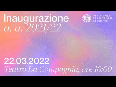 Inaugurazione dell'Anno Accademico 2021/2022