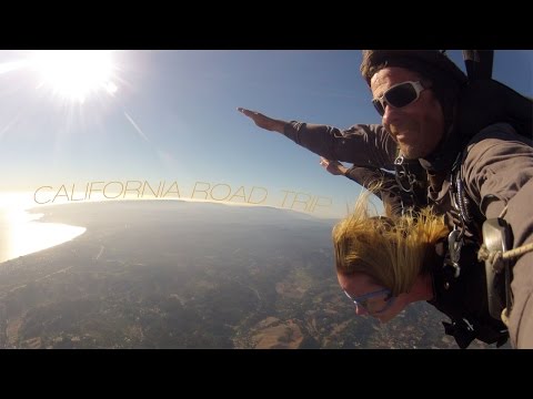 how to road trip california