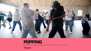 Shawn – Street dance camp Popping workshop