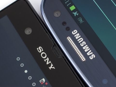 Sony Xperia Z vs Samsung Galaxy S III