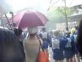 平成２０年富岡八幡宮例大祭：大雨の神輿出発式２