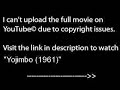 Yojimbo (1961), part 1 /9,watch full film/movie online part1