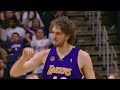 Pau Gasol Dunks Over Amare Stoudamire Pau Gasol Dunks Over Amare Stoudamire