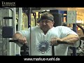 Markus Rühl - easy off season training for foto shooting