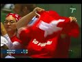 highlights of the 2nd round match between roger federer and gael monfils.roger won 6:3,6:4.

note:i did the highlights by myself.
warning:the user who is called aznalnad copies the highlights of other users and re-upload them!!!