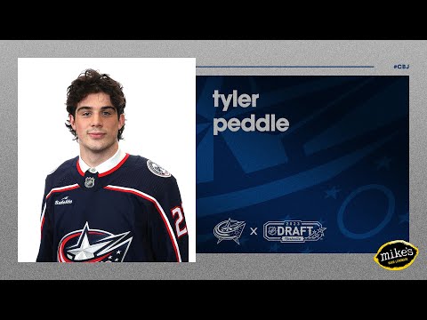 "This feels like a DREAM." - Blue Jackets draft pick, Tyler Peddle | Media Availability (6/29/23)