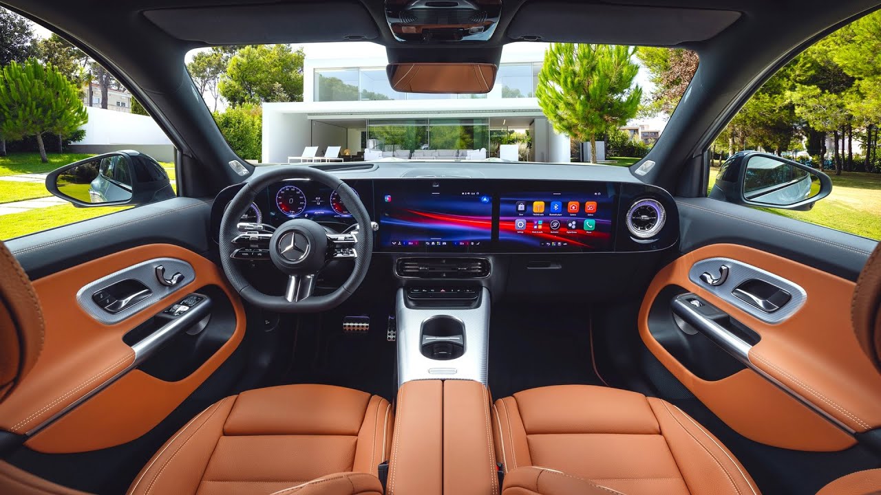 All New Mercedes-Benz GLB Facelift Three-Row Mid-Size SUV Interior & Exterior