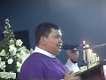 homilia de la misa de cuerpo presente de herbert platero h 