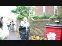 raising money for children in need! you have to watch the end of this video, its a classic lol