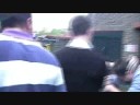 raising money for children in need! you have to watch the end of this video, its a classic lol