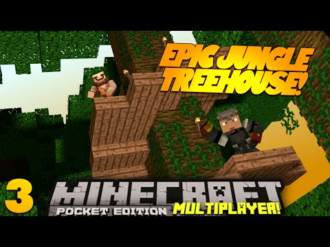 Minecraft PE Multiplayer 0.9.0 EP 3