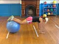 Fitball Strength No Weights Fitball Strength No Weights