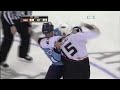 11-16-09 Ryan Getzlaf fight vs Bill Guerin