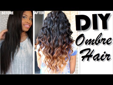 how to dye installed weave