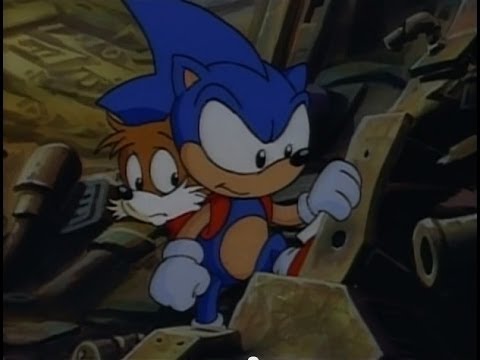 Sonic El Erizo SatAM (Castellano) - Ep 1 Cabezas o Colas