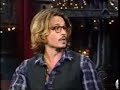 Johnny on The Late Show 1 Johnny on The Late Show 1
