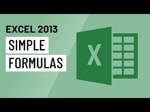 how to create formulas in excel